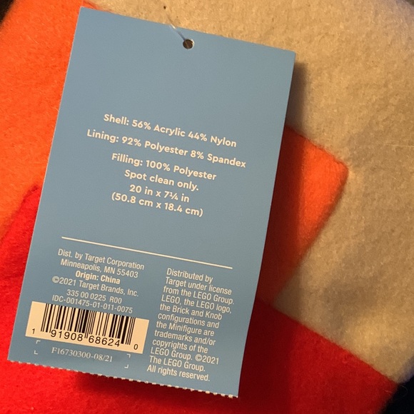 LEGO Limited Edition 20” Color Block Felt Stocking - Picture 10 of 10